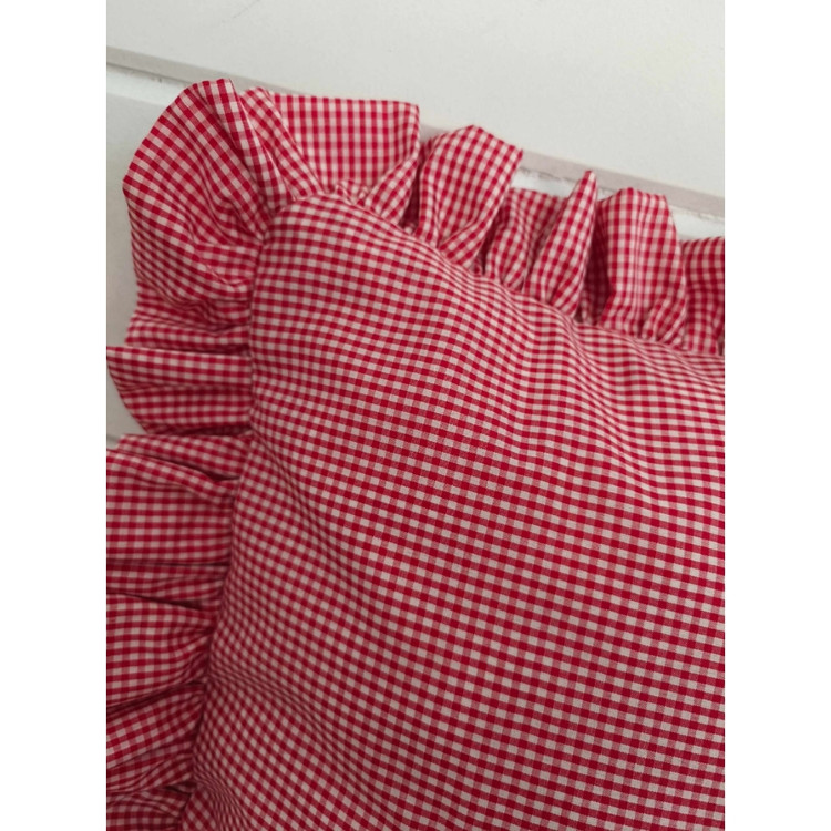 کاور کوسن چهارخونه ریز مدل پاکتی