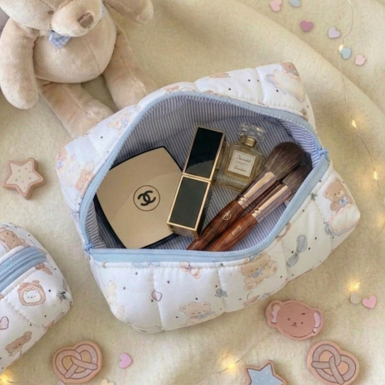 کیف آرایشی | میکاپ بگ تدی کیوت 🧸🩵